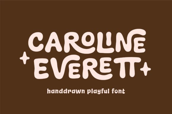 Caroline Everett: A Fun and Playful Font for Creative Designs