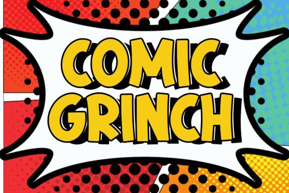 Comic Grinch: A Beautiful Display Font for Joyful Designs