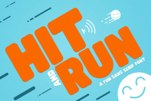 Discover Hit and Run: A Playful Sans Serif Font