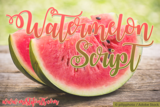 Discover the Charm of Watermelon Script for Your Designs