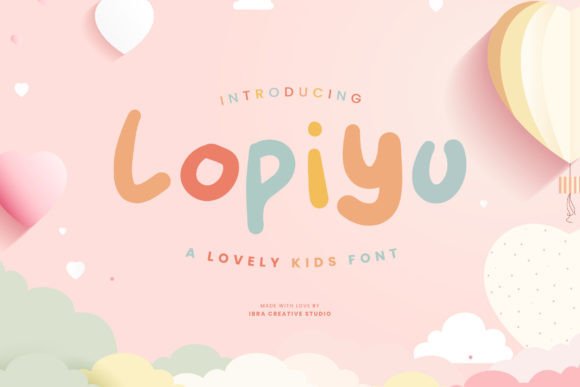Lopiyu: A Playful Font for Creative Projects