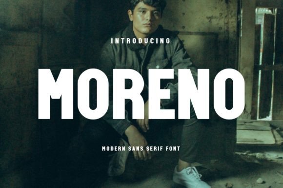 Moreno: A Bold Sans Serif for Modern Designers