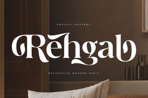 Rehgal: A Luxurious Serif Font for Elegant Designs