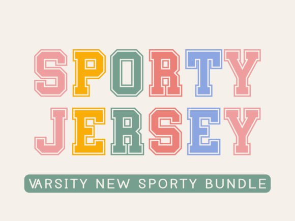 Sporty Varsity: A Modern Display Font for Bold Projects