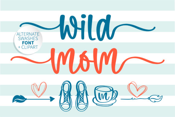 Wild Mom: A Friendly Handwritten Font for Creative Projects