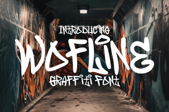 Wolfine Graffiti: Unlocking Street Art Typography